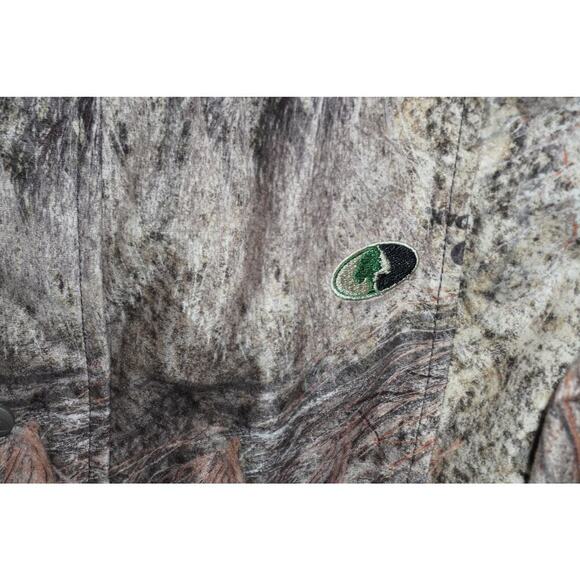 Mossy Oak Men’s Waterproof Camo Hunting Jacket with Hood - Outdoor Gear -M - Picture 8 of 8